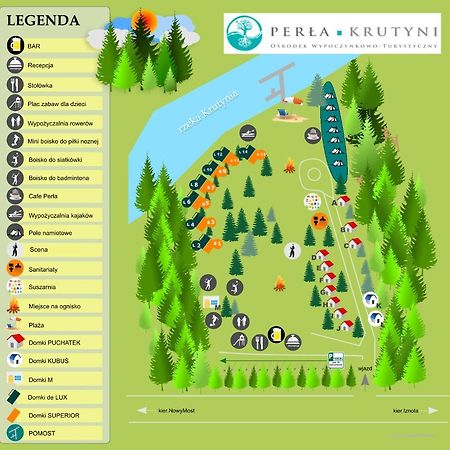 Osrodek Wypoczynkowo-Turystyczny Perla Krutyni Hotel Nowy Most Екстериор снимка